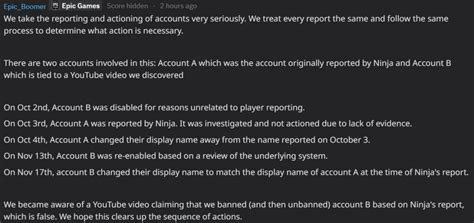 Does Epic games ban for account sharing?