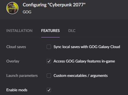 Does GOG support mods?