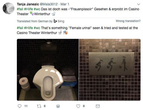 Does Germany have urinals?