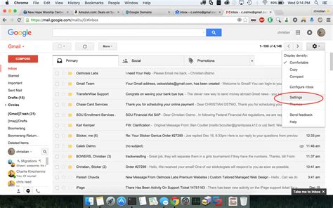 Does Gmail have a sandbox?