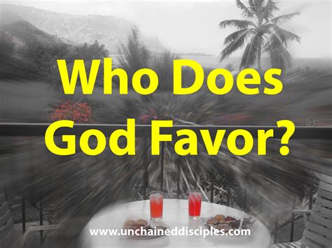 Does God favor the poor?