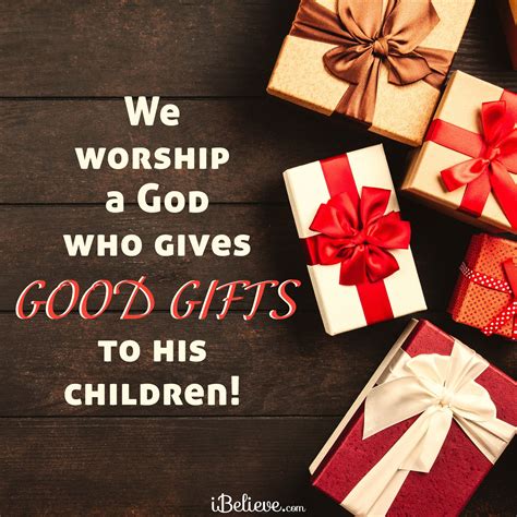 Does God give everyone a gift?