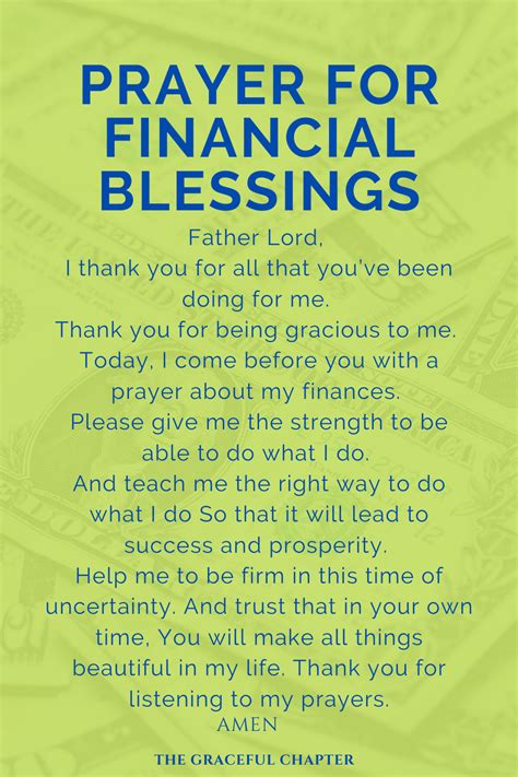 Does God give financial blessings?