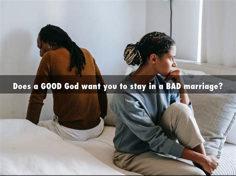 Does God want you to stay in an unhappy marriage?