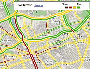 Does Google Maps use live traffic data?