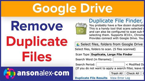 Does Google have a duplicate file finder?