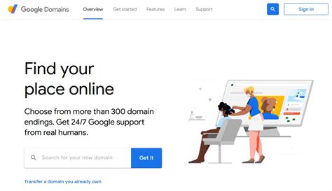 Does Google own their domain?