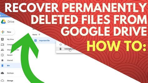 Does Google permanently delete files?