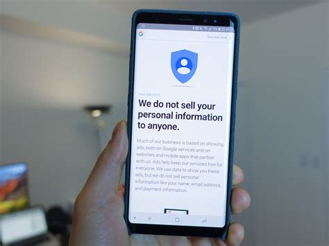 Does Google sell personal data?