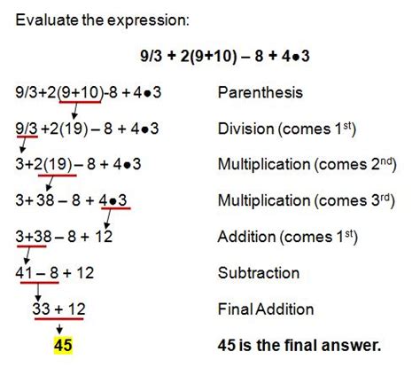 Does Google use order of operations?