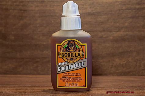 Does Gorilla Glue freeze?