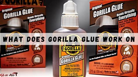 Does Gorilla Glue work instantly?