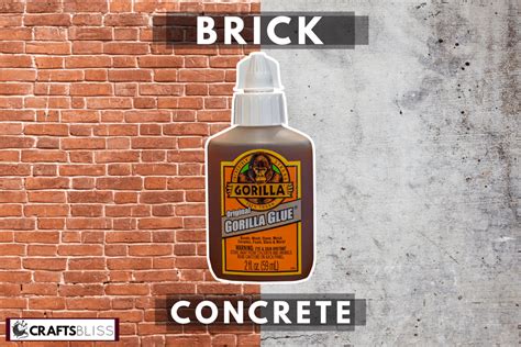 Does Gorilla Glue work on brick?