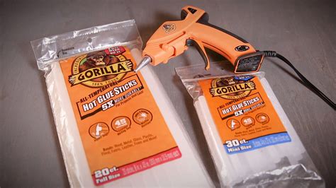 Does Gorilla hot glue work outside?