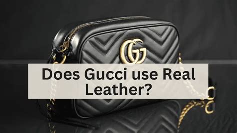 Does Gucci use real fur?