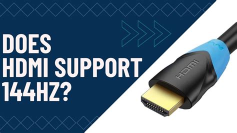 Does HDMI 1.2 support 144Hz?