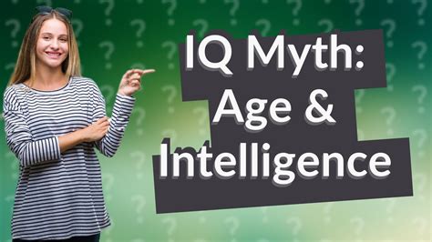 Does IQ increase with age?