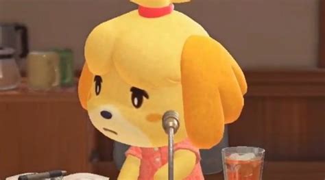 Does Isabelle from Animal Crossing drink alcohol?