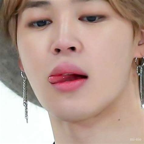 Does Jimin have a lip ring?