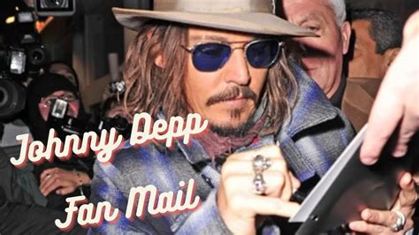 Does Johnny Depp answer emails?