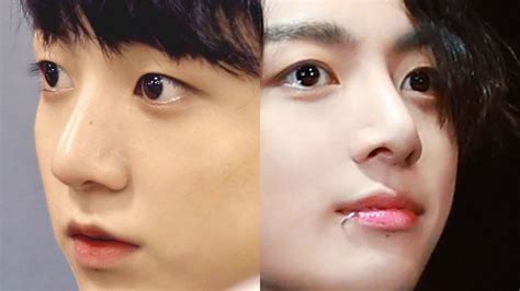 Does Jungkook have a small face?