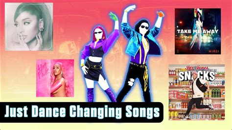Does Just Dance change songs?