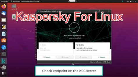 Does Kaspersky run on Linux?