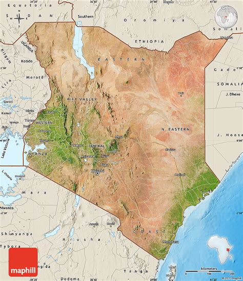 Does Kenya have a satellite?