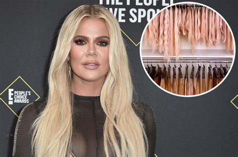 Does Khloe Kardashian wear hair extensions?