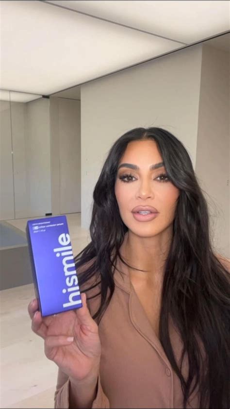 Does Kim Kardashian use Hismile toothpaste?