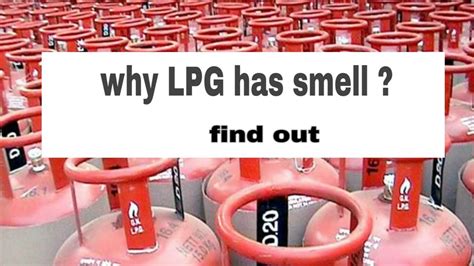Does LPG naturally smell?