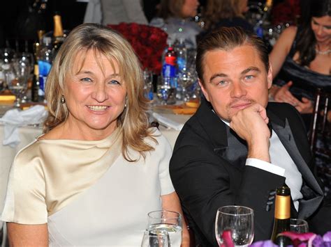 Does Leonardo DiCaprio support his mother?