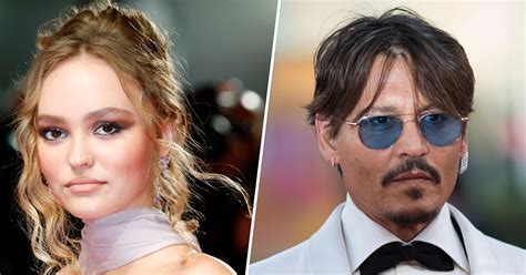 Does Lily Depp support Johnny Depp?