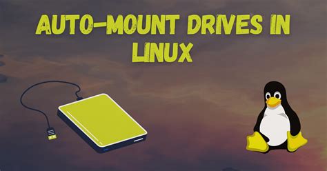Does Linux automatically mount drives?