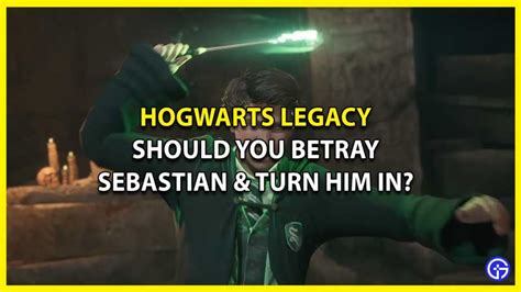 Does Lodge betray you Hogwarts Legacy?