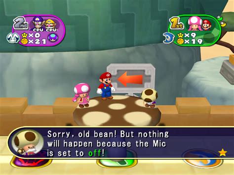 Does Mario Party 7 need the mic?