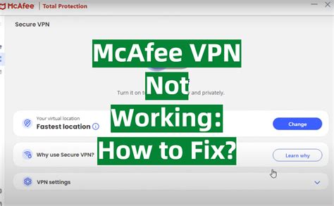 Does McAfee VPN slow down internet?