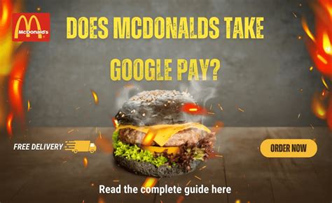 Does McDonald's accept Google Pay?