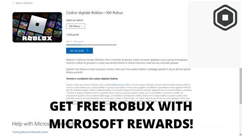Does Microsoft Rewards still give Robux?