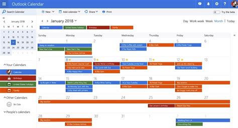 Does Microsoft have its own calendar app?