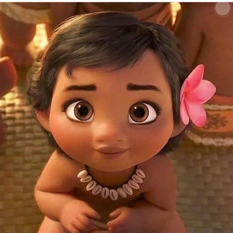 Does Moana have a child?