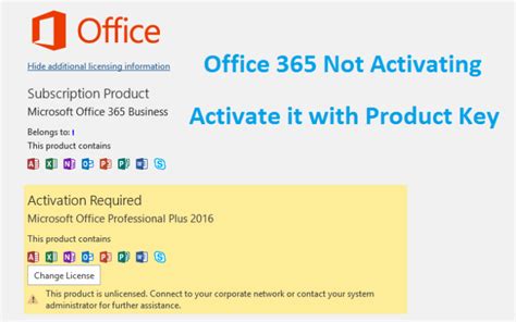 Does Office 365 have a license key?