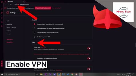 Does Opera GX have VPN?