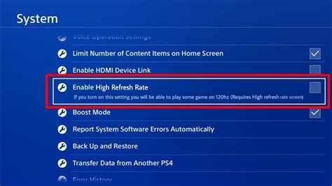 Does PS4 Pro support 4K 120hz?