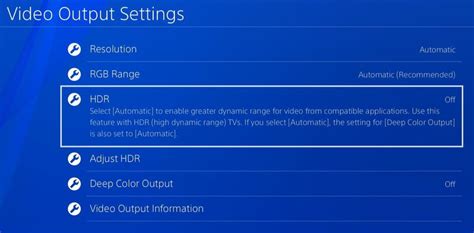 Does PS4 support HDR?