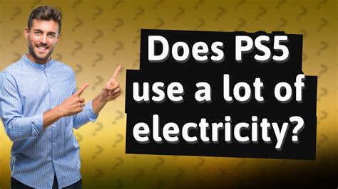 Does PS5 drain electricity?
