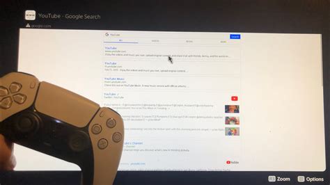 Does PS5 have websites?