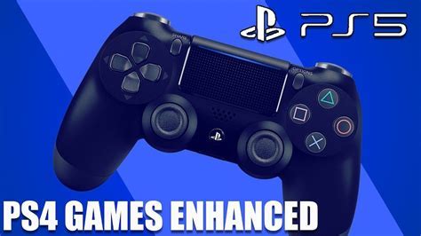 Does PS5 improve PS4 games?