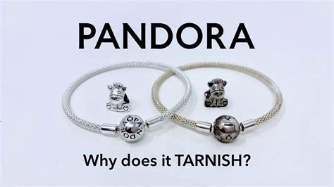 Does Pandora silver turn black?