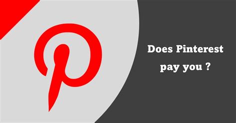 Does Pinterest pay you like Youtube?
